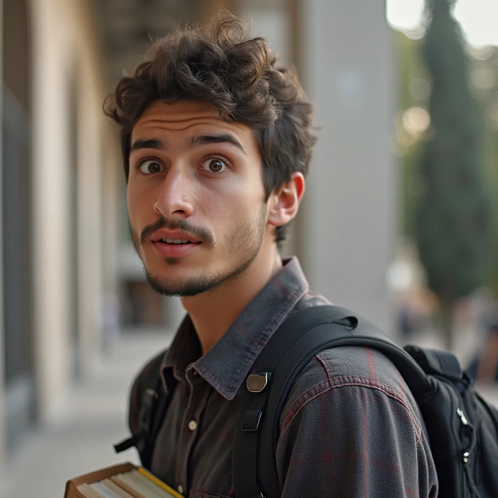 Martín Sánchez, Estudiante Universitario